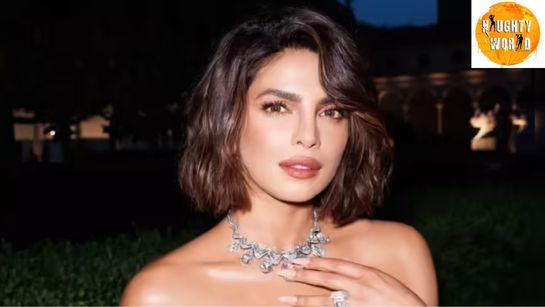 Priyanka Chopra stunned in a diamond necklace, and Nick Jonas in a Fossil watch