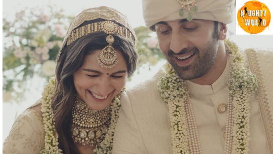 Alia Bhatt and Ranbir Kapoor slay in their wedding guests’ outfits