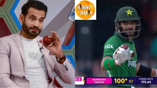 IrfanPathan takes a jibe at Pakistan Batter SahibzadaFarhan