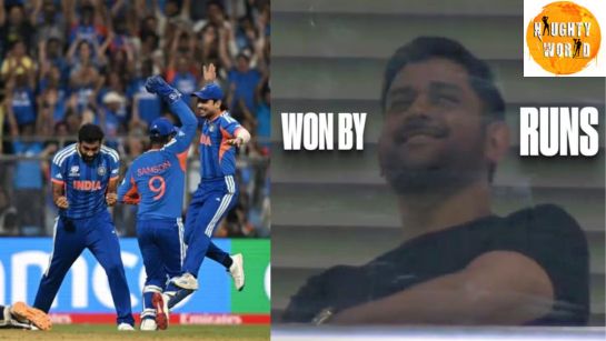 Trending: Fans come up with posts online after India’s semi-final win, crediting Dhoni