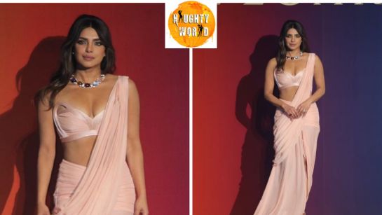 Priyanka Chopra, for her visit to the Golden Temple, stunned everyone in a blush pink suit
