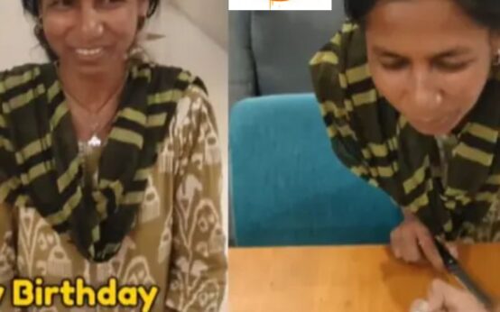 Trending: Man shares a touching video of celebrating his house help’s birthday