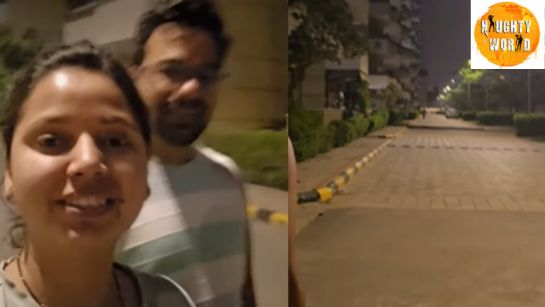 Trending: A Gurgaon couple strolls at 2.30 am in a gated society, calling it a lifestyle upgrade