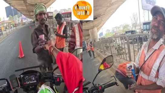 Trending: A Bengaluru biker hands out free ice creams to workers during peak heat