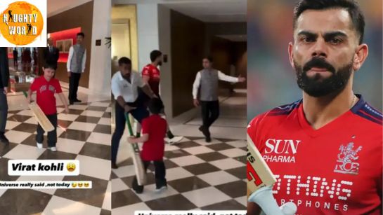 Trending: A little boy cried inconsolably after failing to meet ViratKohli