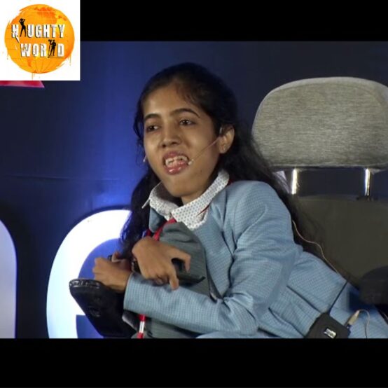 Trending: Internet in tears watching how a specially-abled girl smiles as her friends play