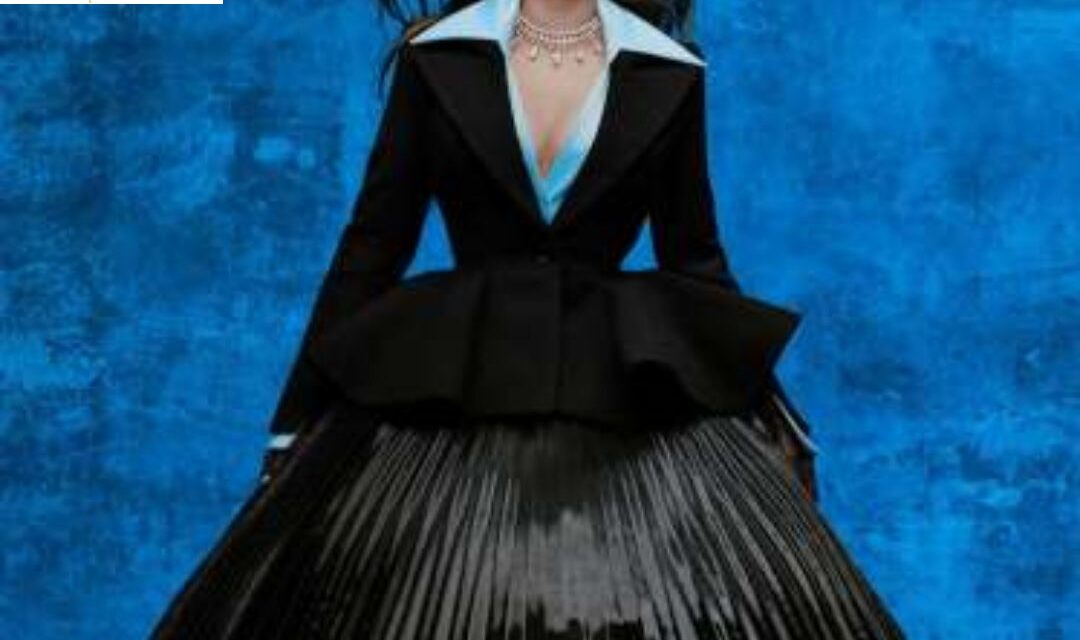 Ananya Birla debuts at the Met Gala 2026 in a stunning black couture and metallic mask