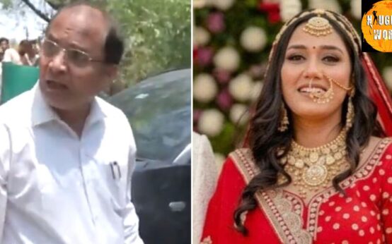 Giribala Singh’s lawyer, seen furious at reporters, starts banging the car’s bonnet