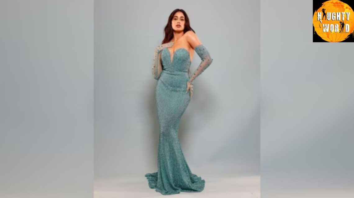 Janhvi Kapoor looked ethereal in a dreamy strapless gown and a matching dupatta