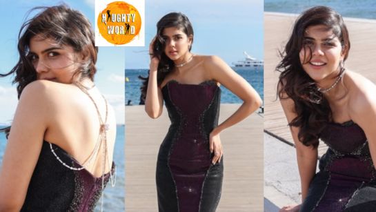 KalyaniPriyadarshan makes her Cannes red carpet debut in a gorgeous purple gown