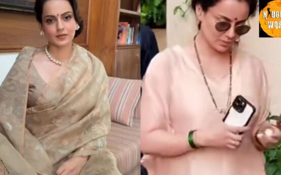 Sparking wedding buzz, KanganaRanaut steps out wearing a mangalsutra
