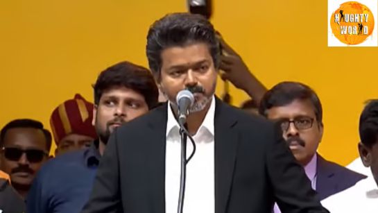 Vijay’s first speech, taking the oath as the CM of Tamil Nadu