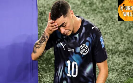 The FIFA World Cup introduced a new rule, under which Paraguay's Miguel Almiron was shown a red card.