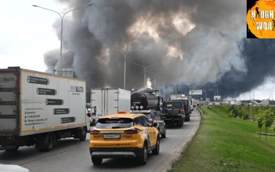 Ukraine’s Largest Drone Strike Engulfs Moscow Refinery.