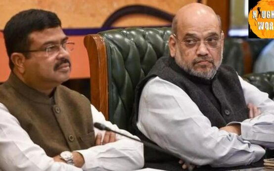 Amit Shah meets PM Modi after Dharmendra Pradhan’s exit.