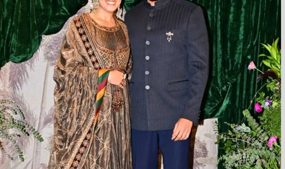 A Star-Studded Night Anshula Kapoor and Rohan Thakkar's grand mumbai reception.