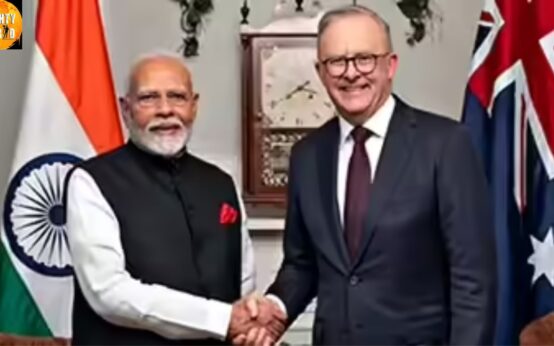 India and Australia forge landmark Uranium pact.