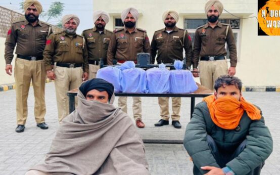 Punjab Police arrest two in border infiltration case.