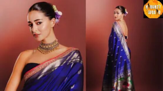 Manish Malhotra's Paithani Saree makes Ananya Panday a Maharashtrian Mulgi in Handwoven.