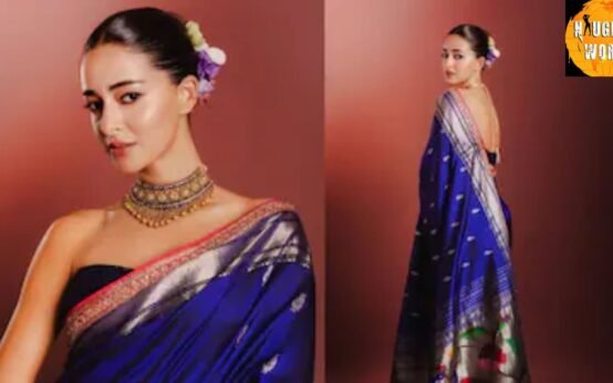 Manish Malhotra's Paithani Saree makes Ananya Panday a Maharashtrian Mulgi in Handwoven.