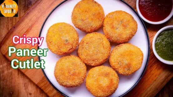 Crispy paneer cutlets in 30 minutes.