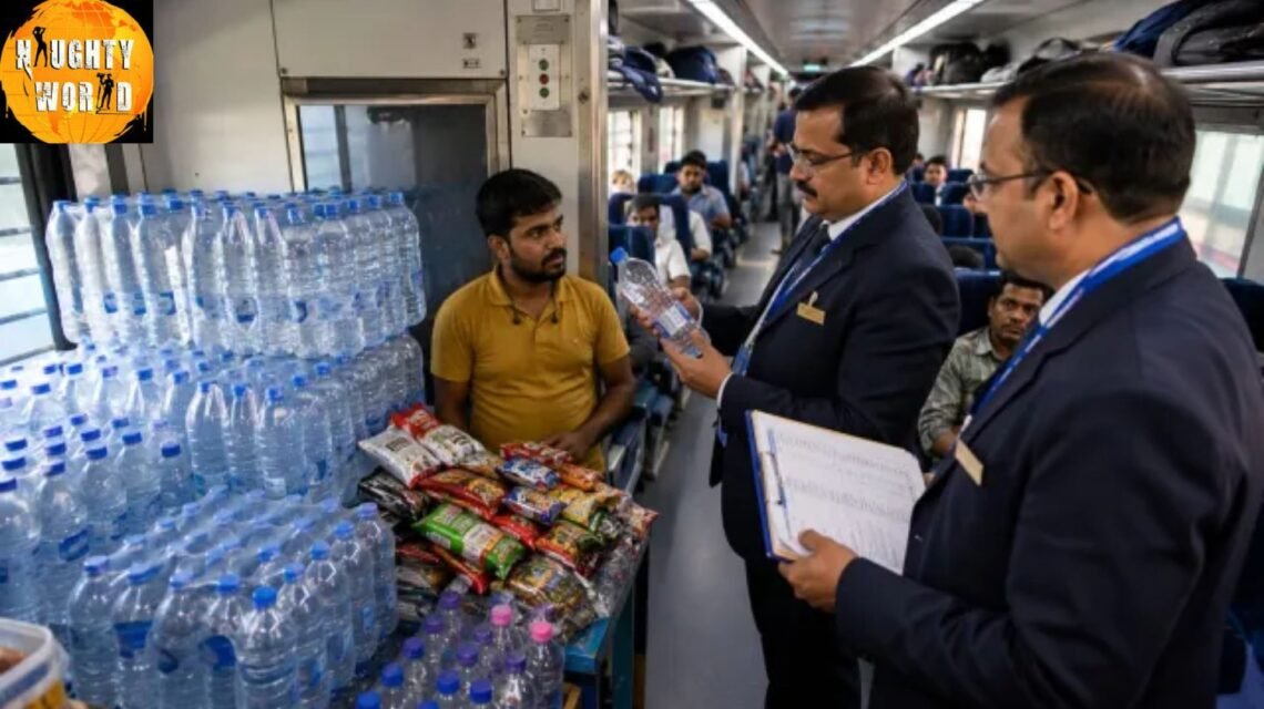 IRCTC intensifies crackdown on unapproved food and water.