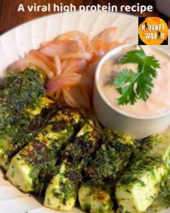 Spicy Paneer Thecha A protein-packed snack for weight loss.