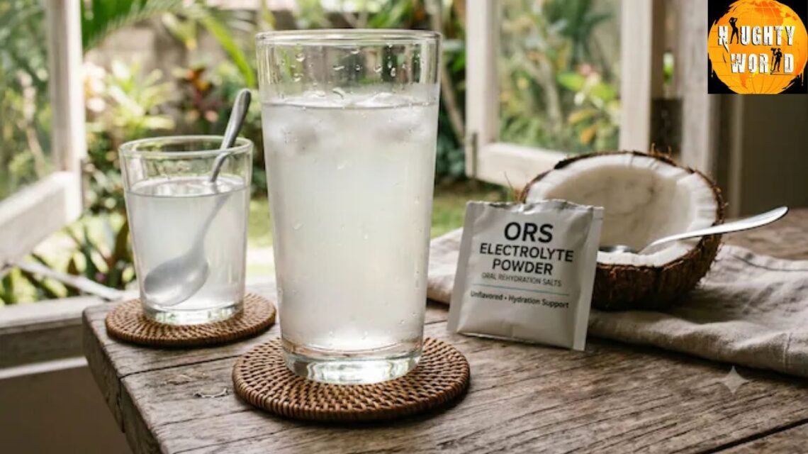 Which is better to consume for health benefits coconut water or ORS