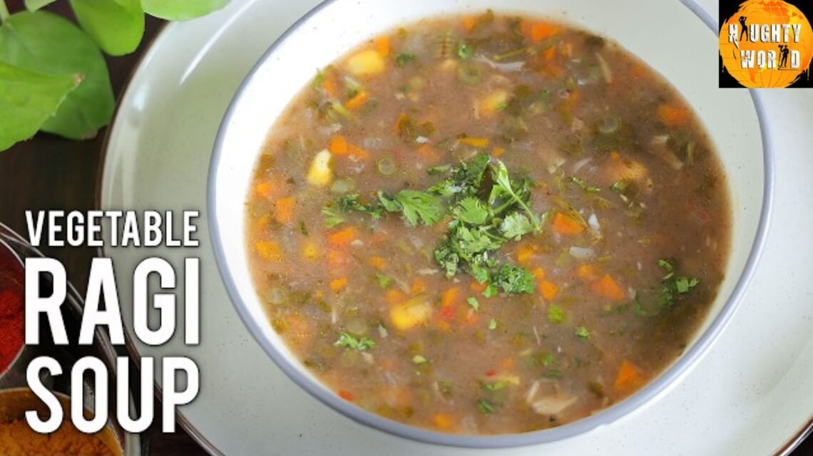 Nourishing Ragi & Vegetable Soup.