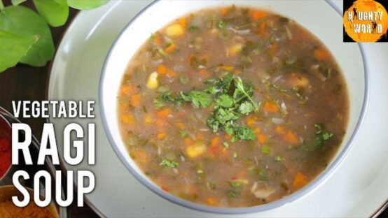 Nourishing Ragi & Vegetable Soup.