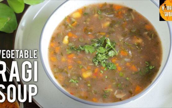 Nourishing Ragi & Vegetable Soup.
