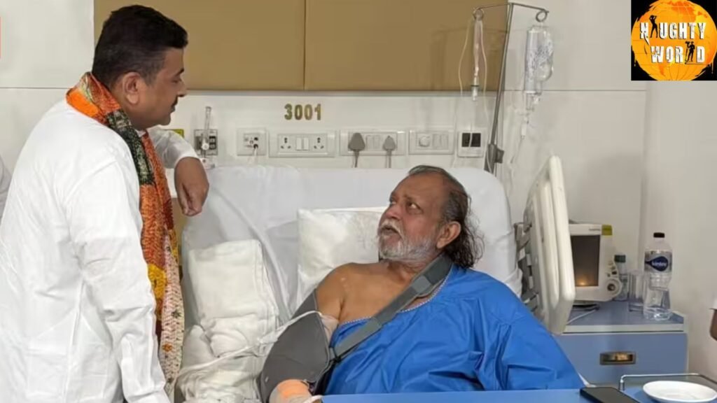 The veteran actor and politician Mithun Chakraborty is hospitalized in Kolkata.