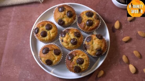 Banana and Chocolate Chip Muffins A Quick Delight by Sanjeev Kapoor