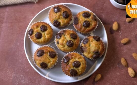Banana and Chocolate Chip Muffins A Quick Delight by Sanjeev Kapoor
