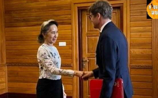 Aung San Suu Kyi’s rare meeting signals glimmer of contact amid isolation.
