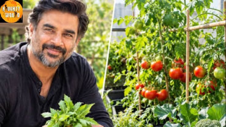 R Madhavan turned his Mumbai home balcony into an organic farm