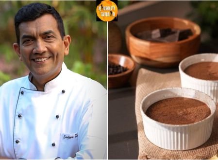 Sanjeev Kapoor’s effortless chocolate mousse.