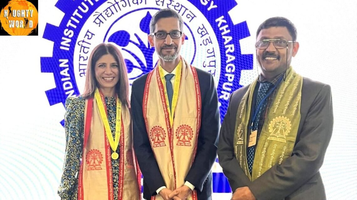 Sundar Pichai’s heartfelt tribute to IIT Kharagpur.